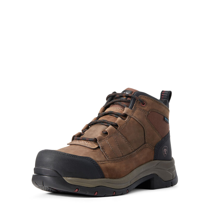 Ariat Arbeitsschuhe Herren - Telluride Work Waterproof Composite Toe Braun/Schwarz ( YJARF-2346 )